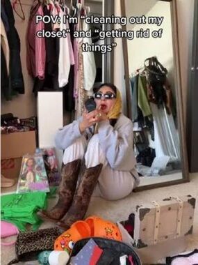 CLOSET CLEAN OUT TIME!